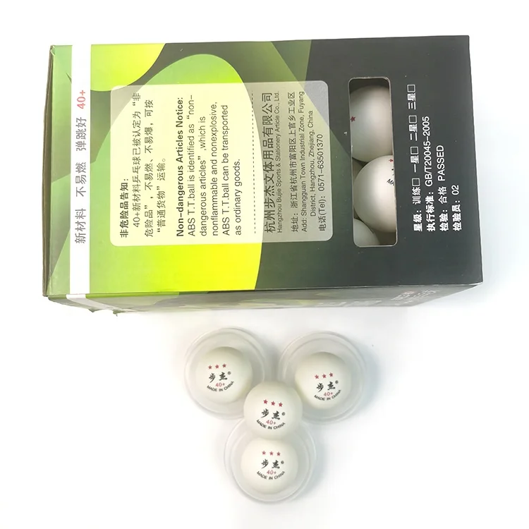 Wholesale Sports Accessories Ping-pong Balls 0-3 Star Colorful Portable Table Tennis Ping-pong Set with Color Box Pack