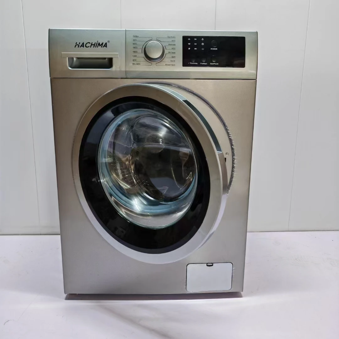 Hachima 10kg front-load washers Home Use Cloth Laundry Appliance Washing Machine high end quality 220V 50HZ/60HZ Standard Plug