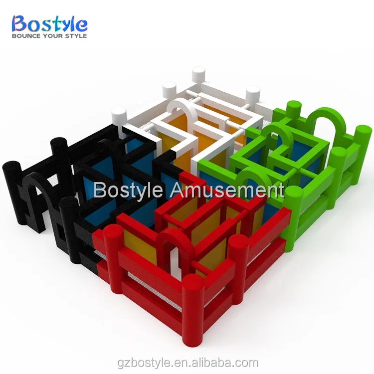 High quality kids inflatable tunnel maze inflatable laser maze inflatable halloween maze for sale