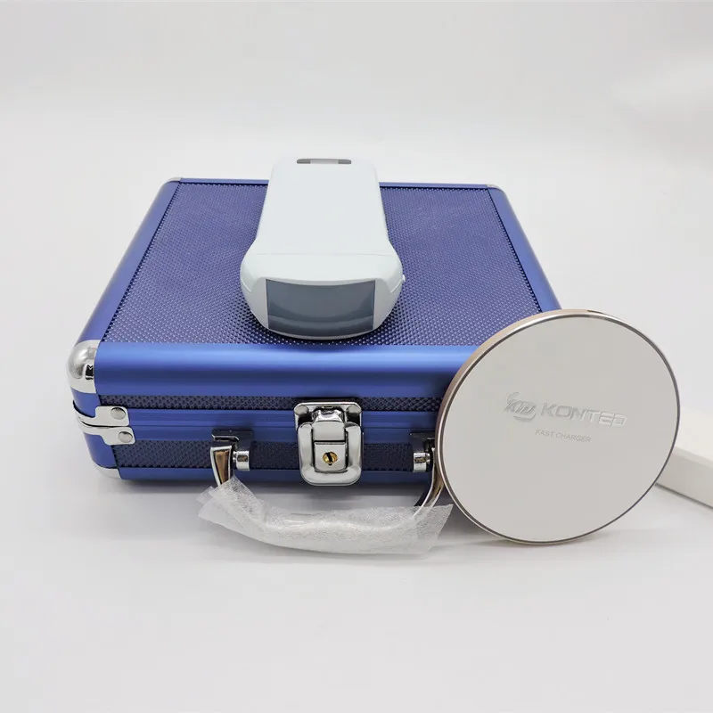 
konted c10T three in one wireless color doppler ultrasound with needle biopsy guide probe 