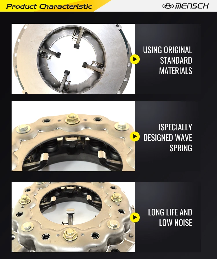 NDC516 Mensch Clutch Friction Plate Disc for NISSAN FE6B clutch pressure plate
