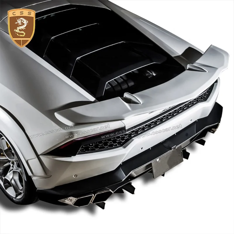 Pro Style Frp Material Car Fender Wheel Wheel Arch Eyebrow Stripe Protector Trims For Lambor Huracan