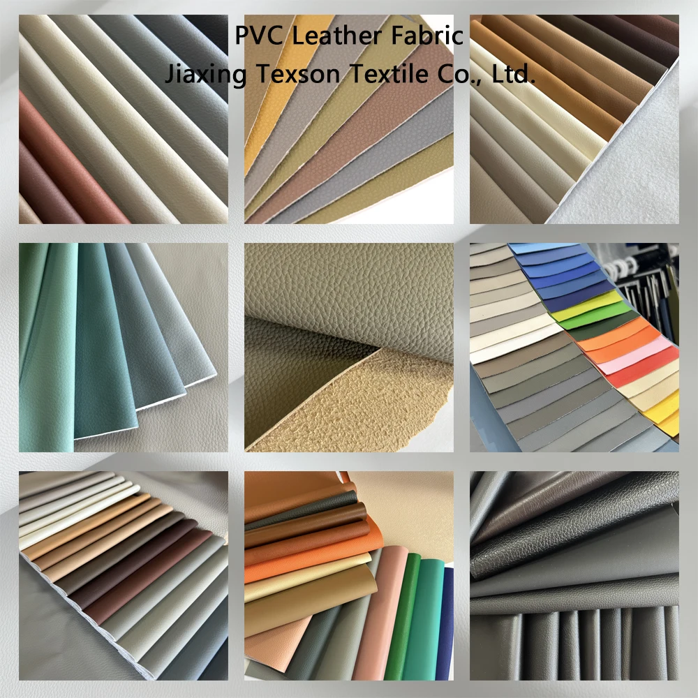 High Quality Synthetic Leather fabric PVC faux leather for automotive fabric china artificial leather fabric textile suppliers