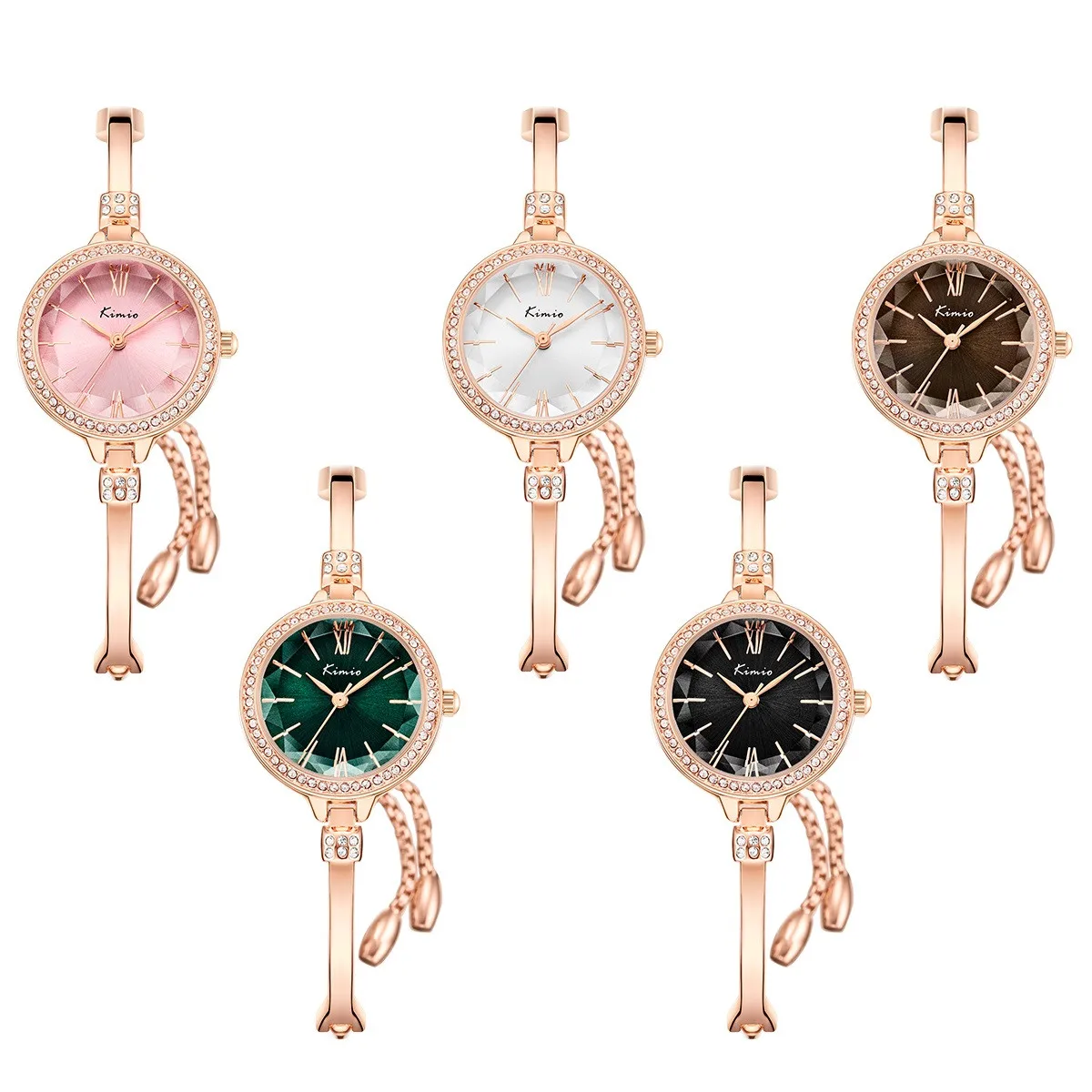 KIMIO K6416S 2021 Hot Sales Luxury Star Band Watch Women Fashion Quartz Ladies Watch