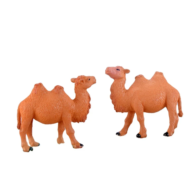 Micro landscape  plastic crafts ornaments desert camel figurine garden plants bonsai DIY material PVC home desktop decoration