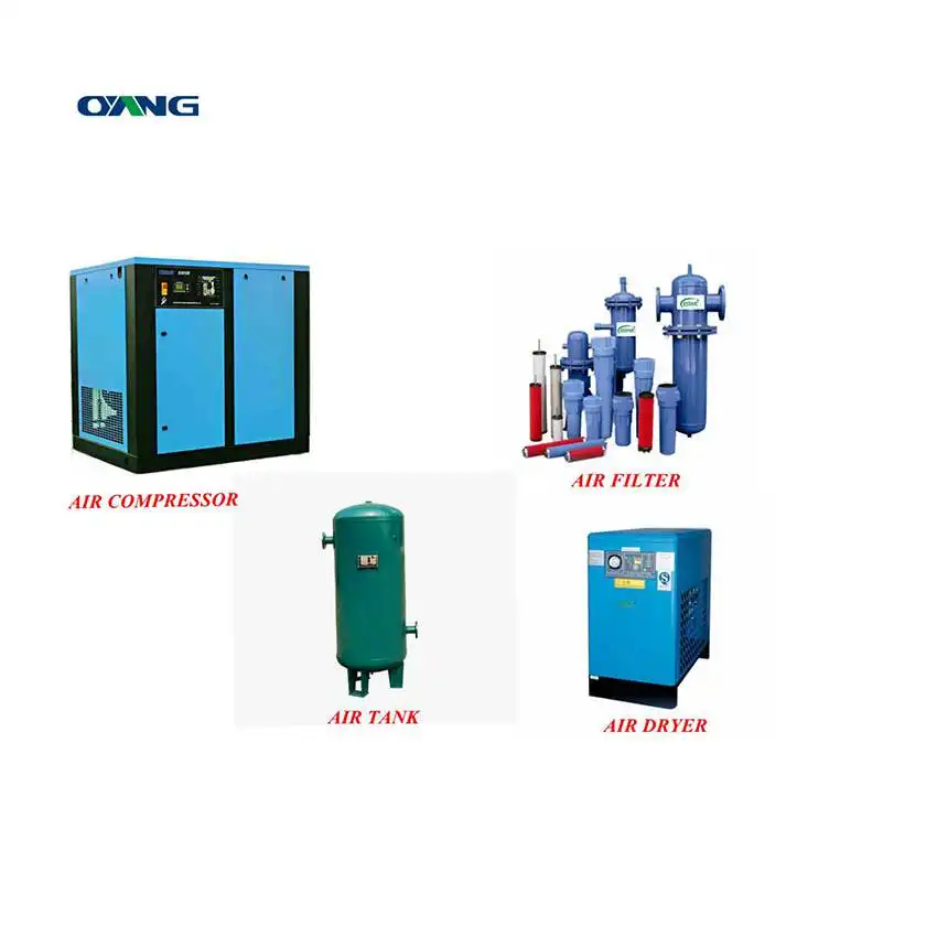 
Guaranteed Quality Proper Price Complete Automatic Spare Parts Diesel 15kw Screw Air Compressor 