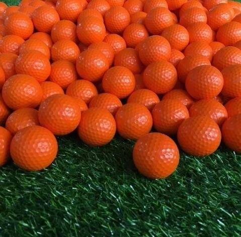Realistic Feel and Long Lasting Limited Flight Soft Practice Foam PU Golf Balls for Backyard