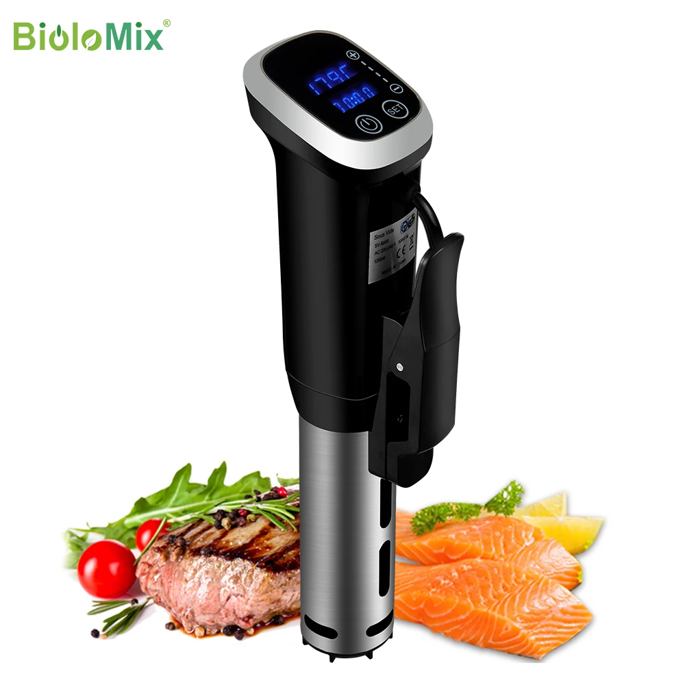  Погружной термостат BioloMix 2 55 поколения IPX7 для готовки под вакуумом с