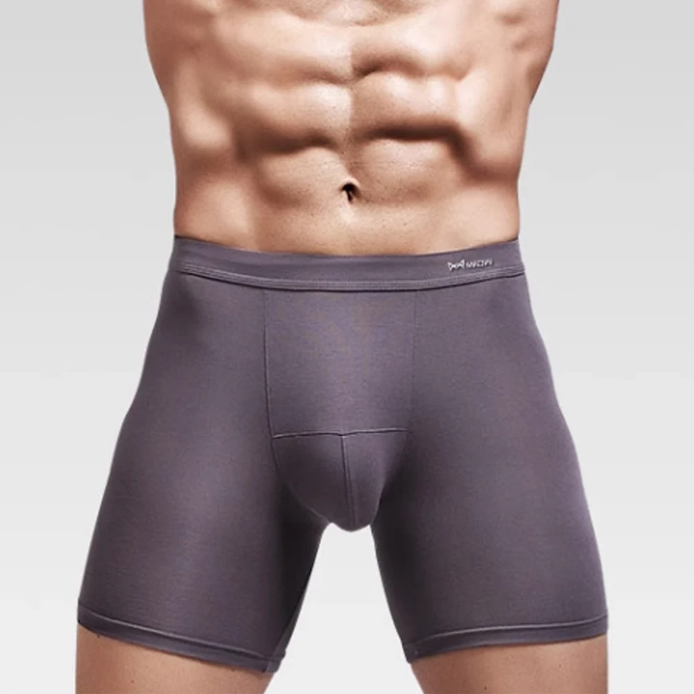 2024 Бесшовные Мужские трусы-боксеры с логотипом на заказ