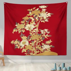 Japanese Hokusai Creative The Great Wave Painting Artistic Tapestry Wall Hanging Home Decor Poster