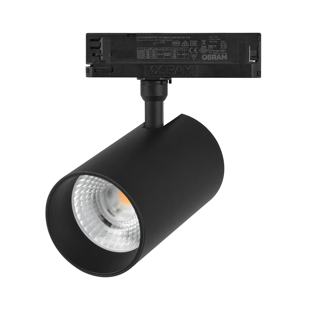 CRI90 anti glare flicker free smart dimmable 32W LED COB track light fixture