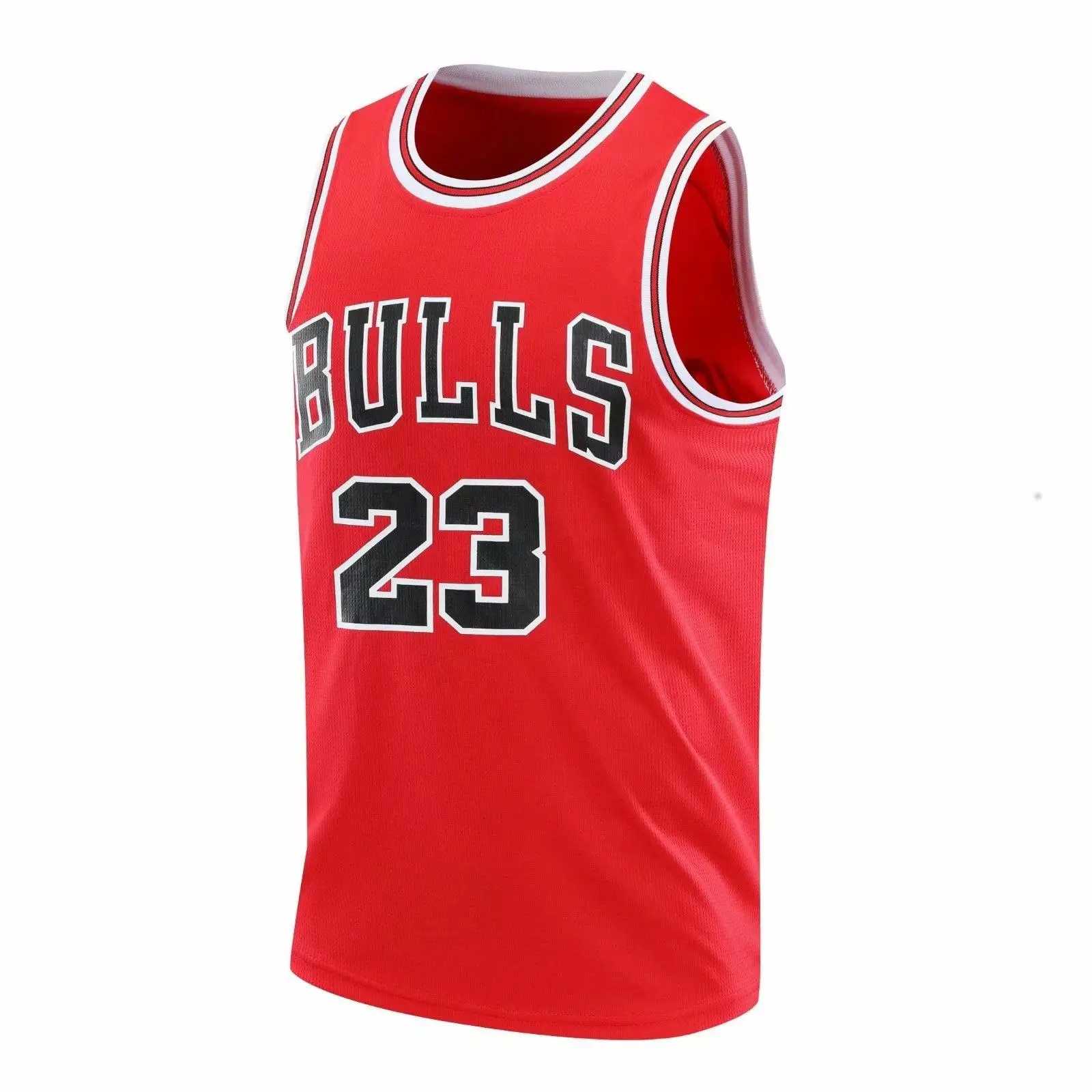 SDB-028C1 Chicago 23 Michael  Basketball Jerseys Newest Wholesale Custom Embroidered Bulls Sports Tee