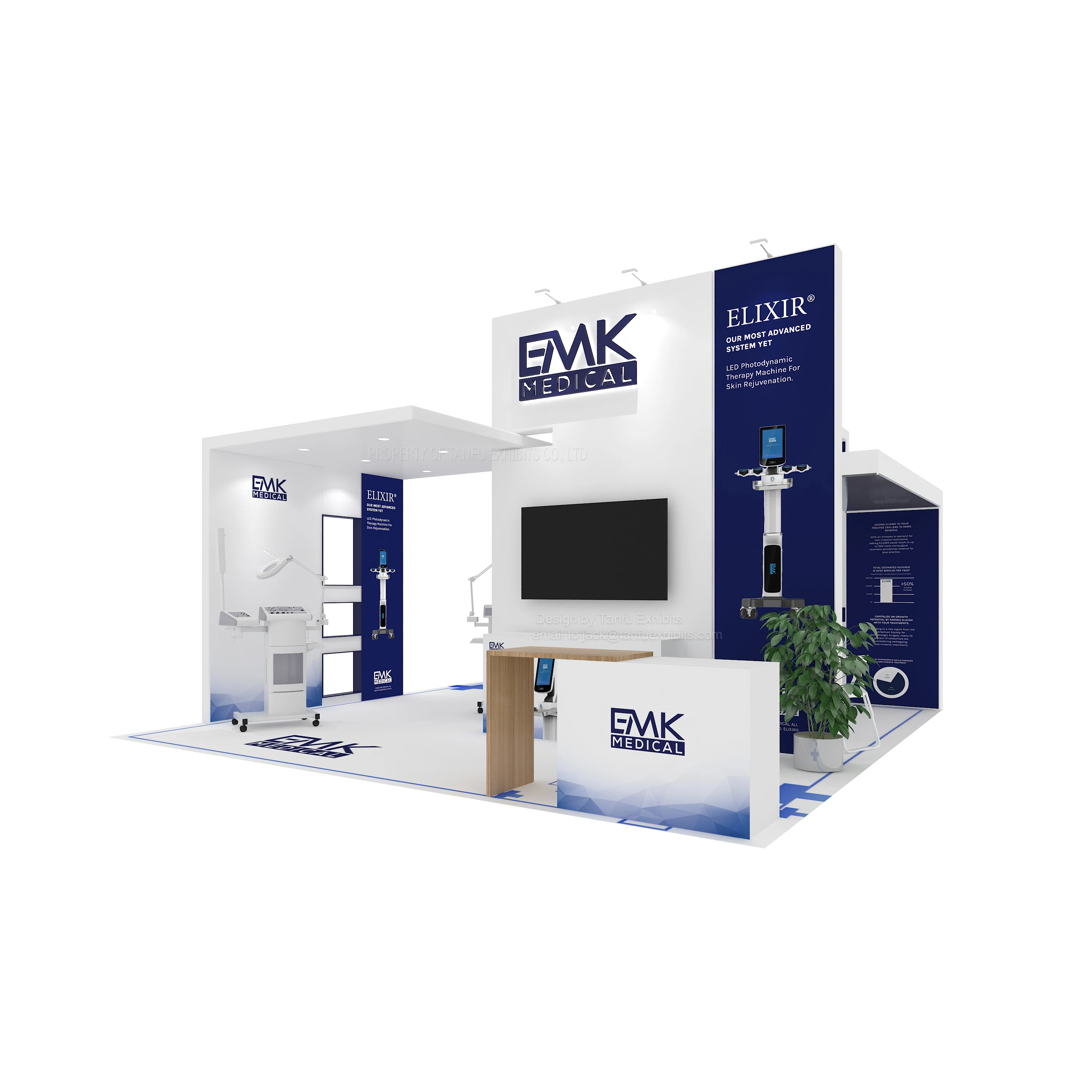Personalized Portable Modular Display Booth Trade Show Equipment Exhibition Booth Trade Show Booth