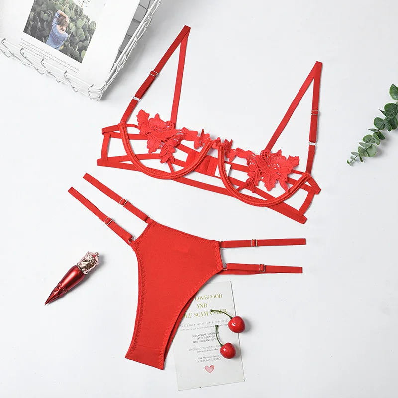 New G-string Bra Lace Nightwear Lady Sexy Lace Exotic Set Women Sexy Lingerie Underwear Sleepwear Women