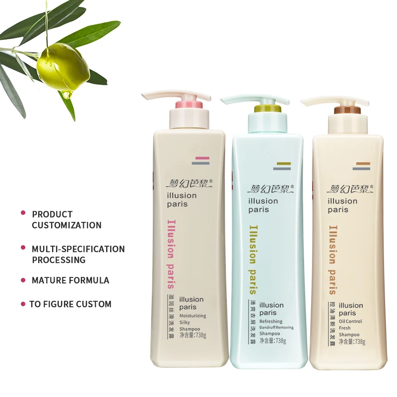 Domelay Smooth Keratin Shampoo Healthy Stronger Hair Longer Fragrance Women Dry Organic Shampoo