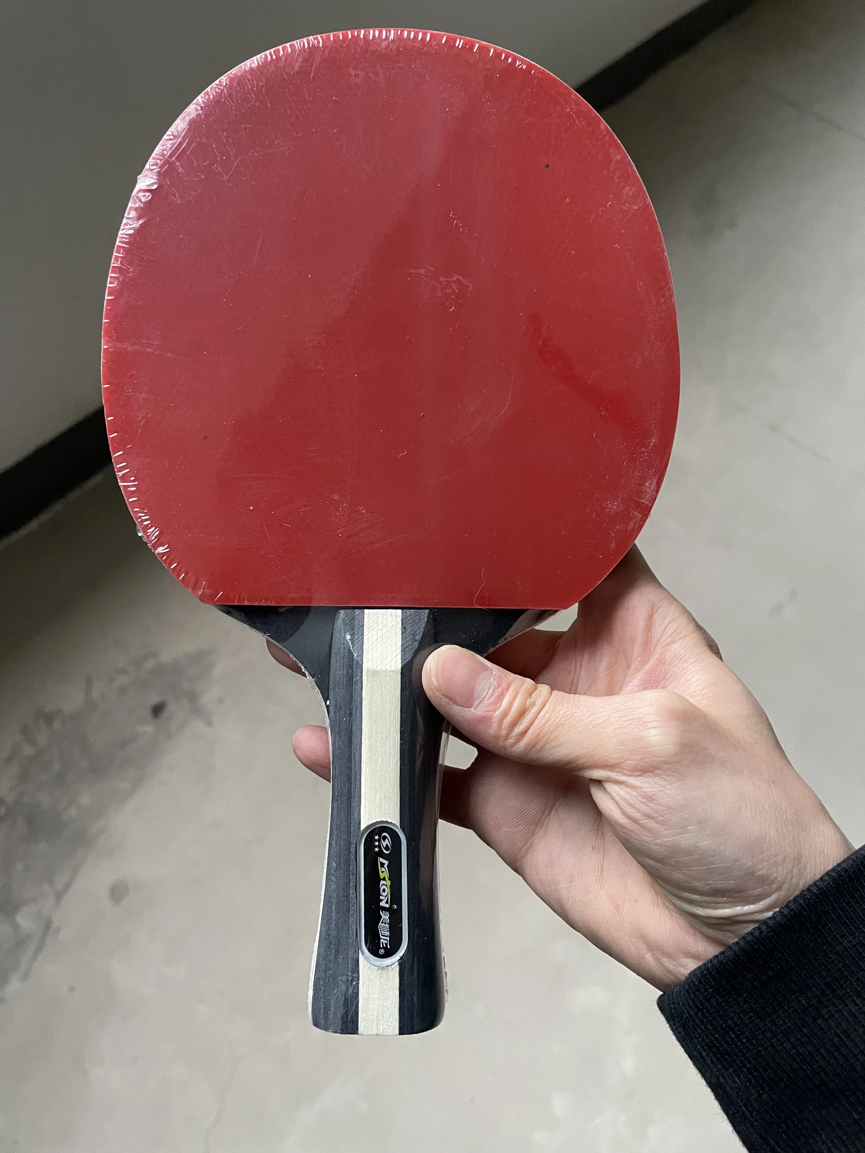 Premium two Rackets And 3 Table Tennis Balls Ping Pon Paddle Sets Table Tennis Rackets Game Accessories