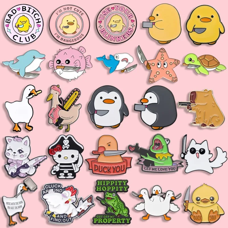 Симпатичная металлическая мягкая эмалированная эмблема