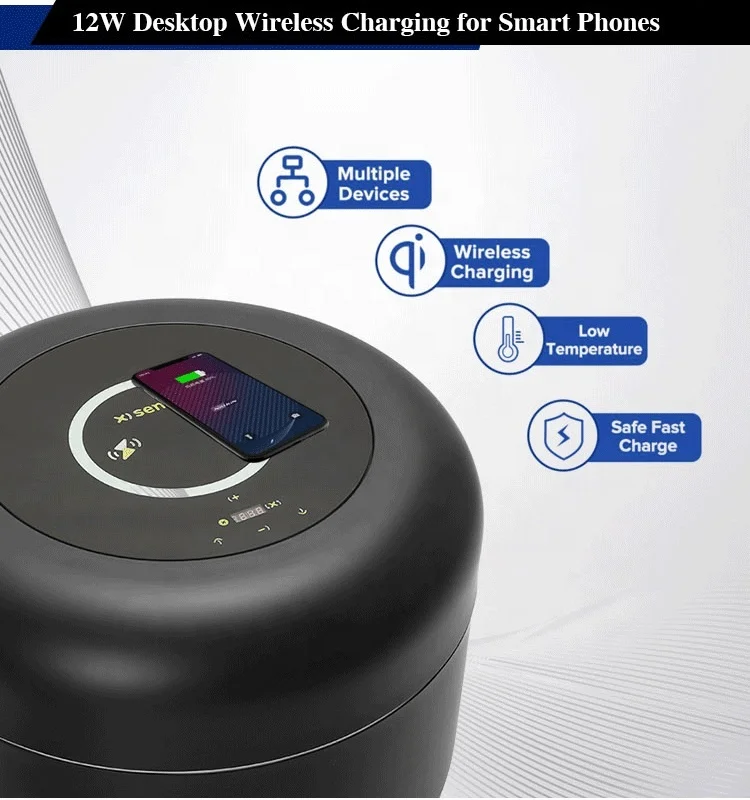 Collapsible Multi Function Tea Coffe Table Interactive Refrigerator Caffe Table Base Smart Coffee Table with Fridge Storage