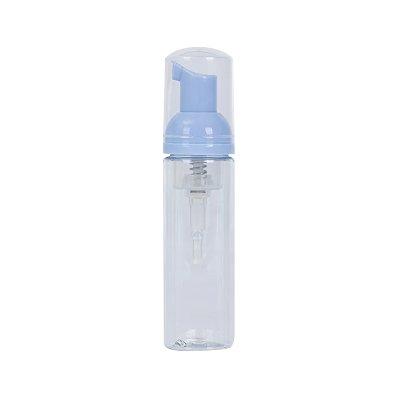 customized color logo plastic foam pump 50ml cosmetic foam pump bottle