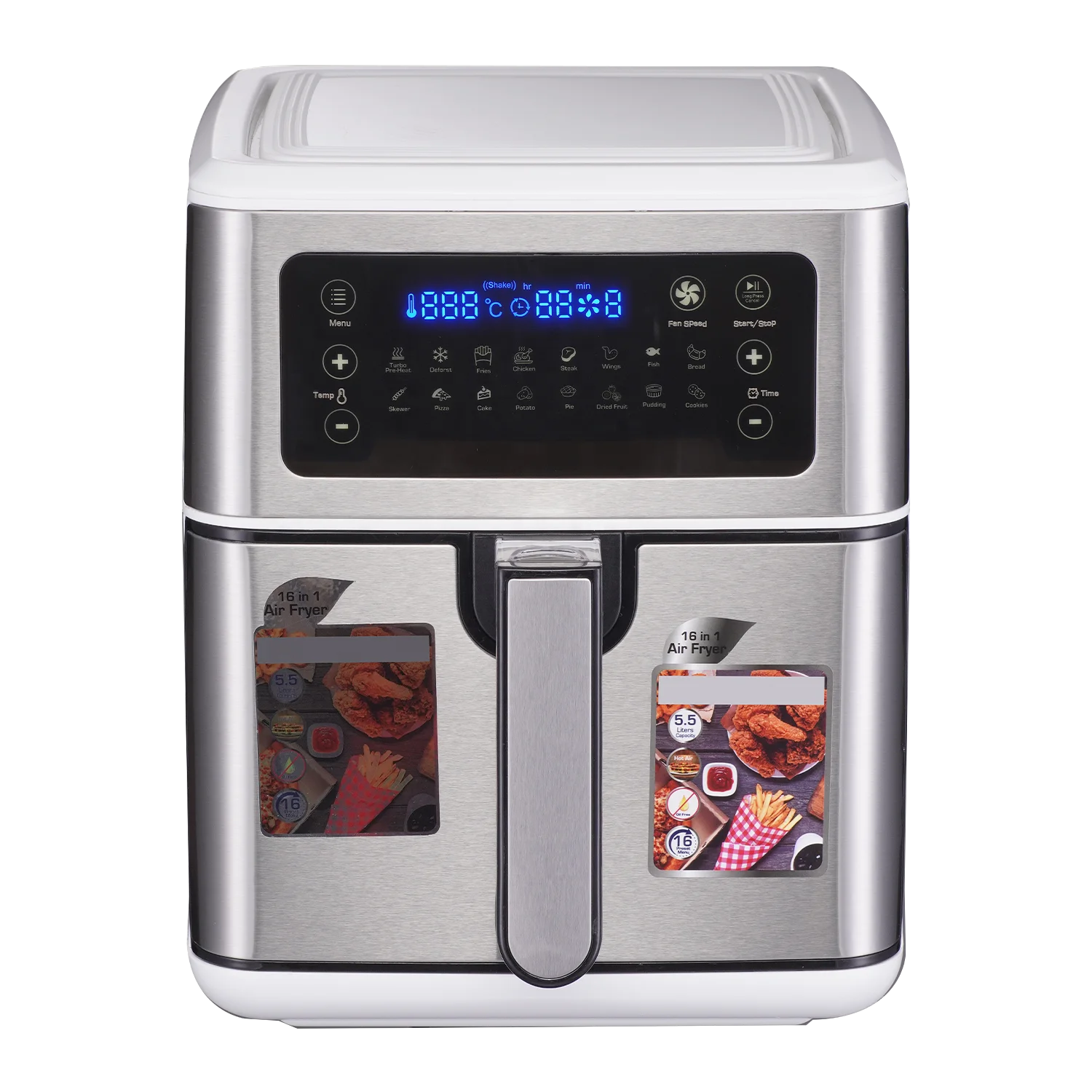 factory price 7L large capacity Computer version touch screen smart kitchen appliances Multifunctional Azur air fryer