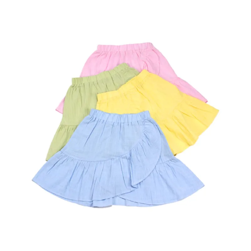 
Cheap Factory Price Set Skirts Girls Pleated Skirt For Kids Ruffle Skirt 