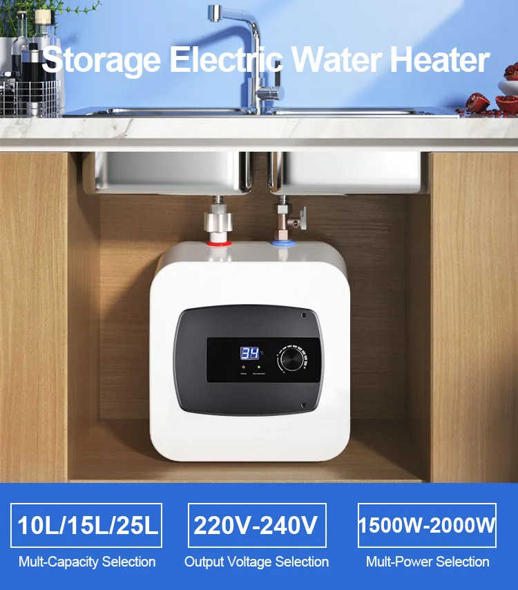 10l 25l oem storage electric hot reasonable price electric water heater price storage kitchen boiler electric wall mounted