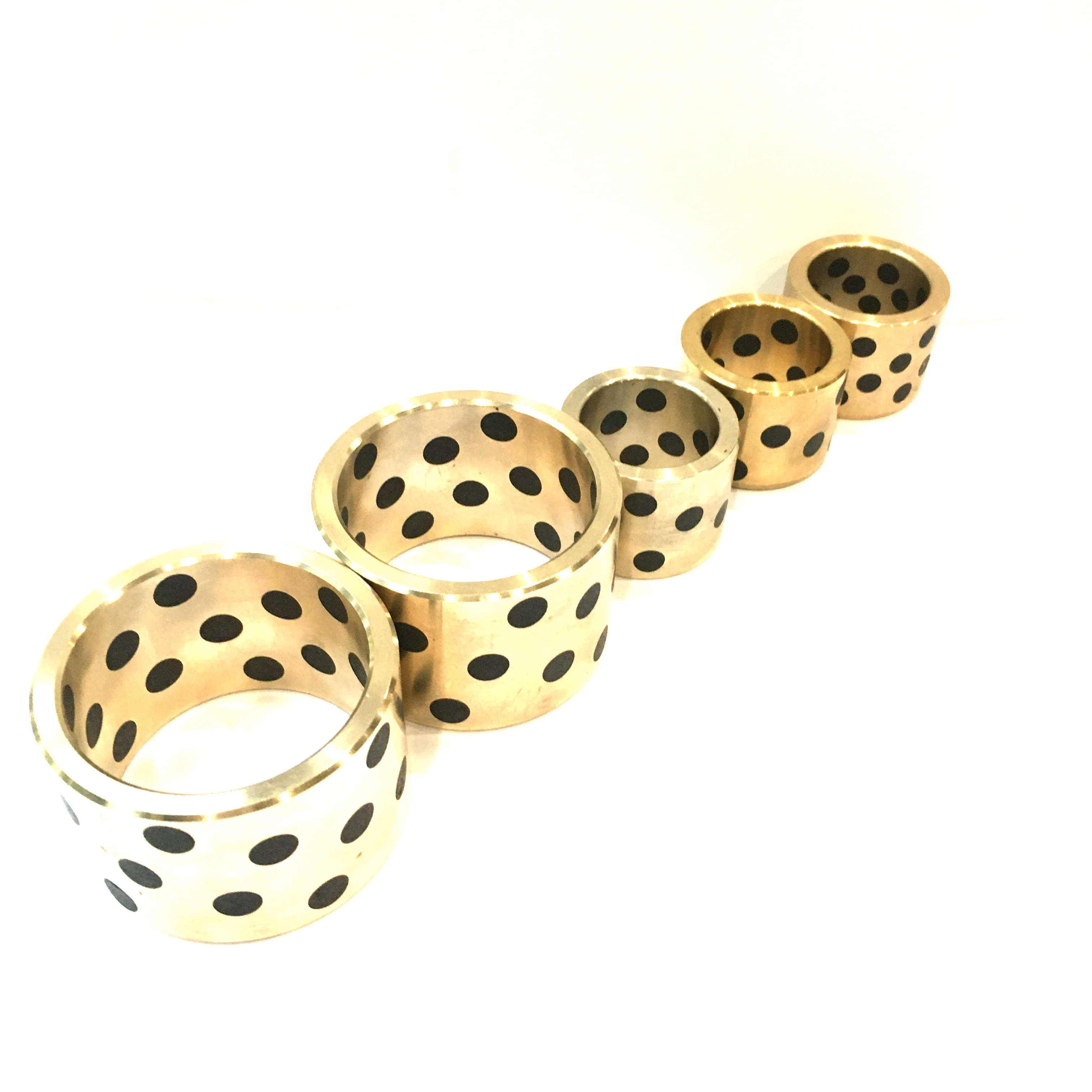 Quickly ship custom self-lubricating graphite bronze bronze sleeve bearing bushings