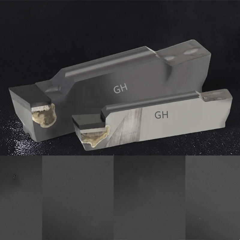 High wear-resistance CNC Turning Grooving tools Diamond Bevel Grooving insert MGMN for aluminum