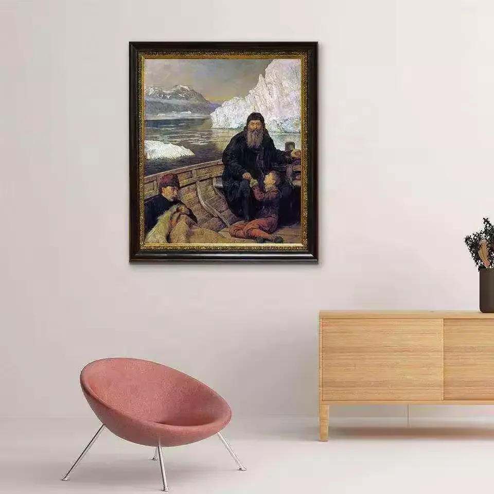 Europe Home Decor Art Gallery Collection The Last Voyage of Henry Hudson By John Collier Oil Painting Reproduction
