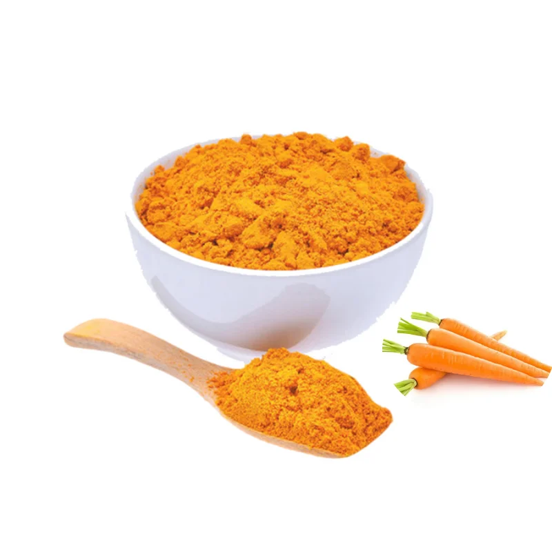 Pure beta-carotene carrot extract price 10% supplement Food Color Beta Carotene Powder