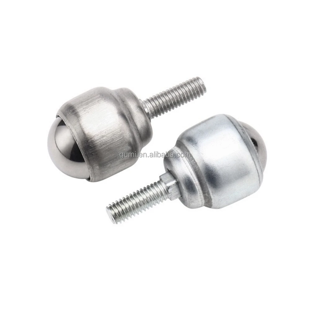 CY D Mini M5 Bolt 12mm Carbon Steel Nylon Stainless Steel Universal Ball Bull Eye Wheel Bearing CY-12D Ball Transfer Units