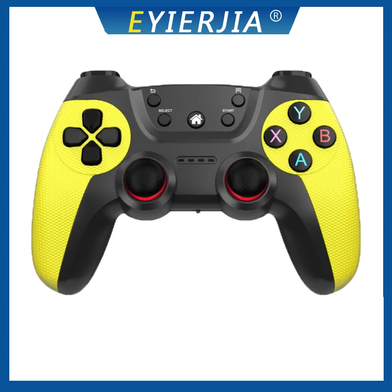 Eyierjia pc 2.4g wireless usb gamepad video game controller for android mobile and smart TV for PS3 and PC steam