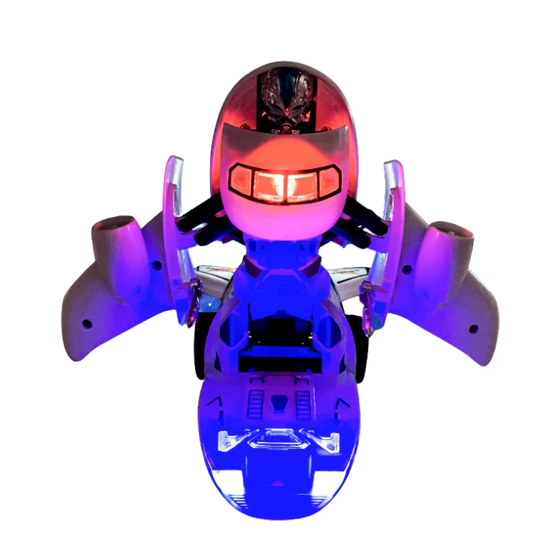 Детская игрушечная Беговая железная дорога 2-в-1 Boeing самолет деформации робот с легкой