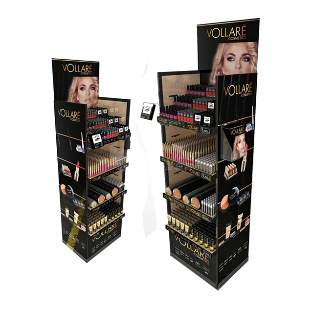 Commercial Merchandising Beauty Salon Cases Make up Stand Gondola Showcase Decoration Cosmetic Shop Display