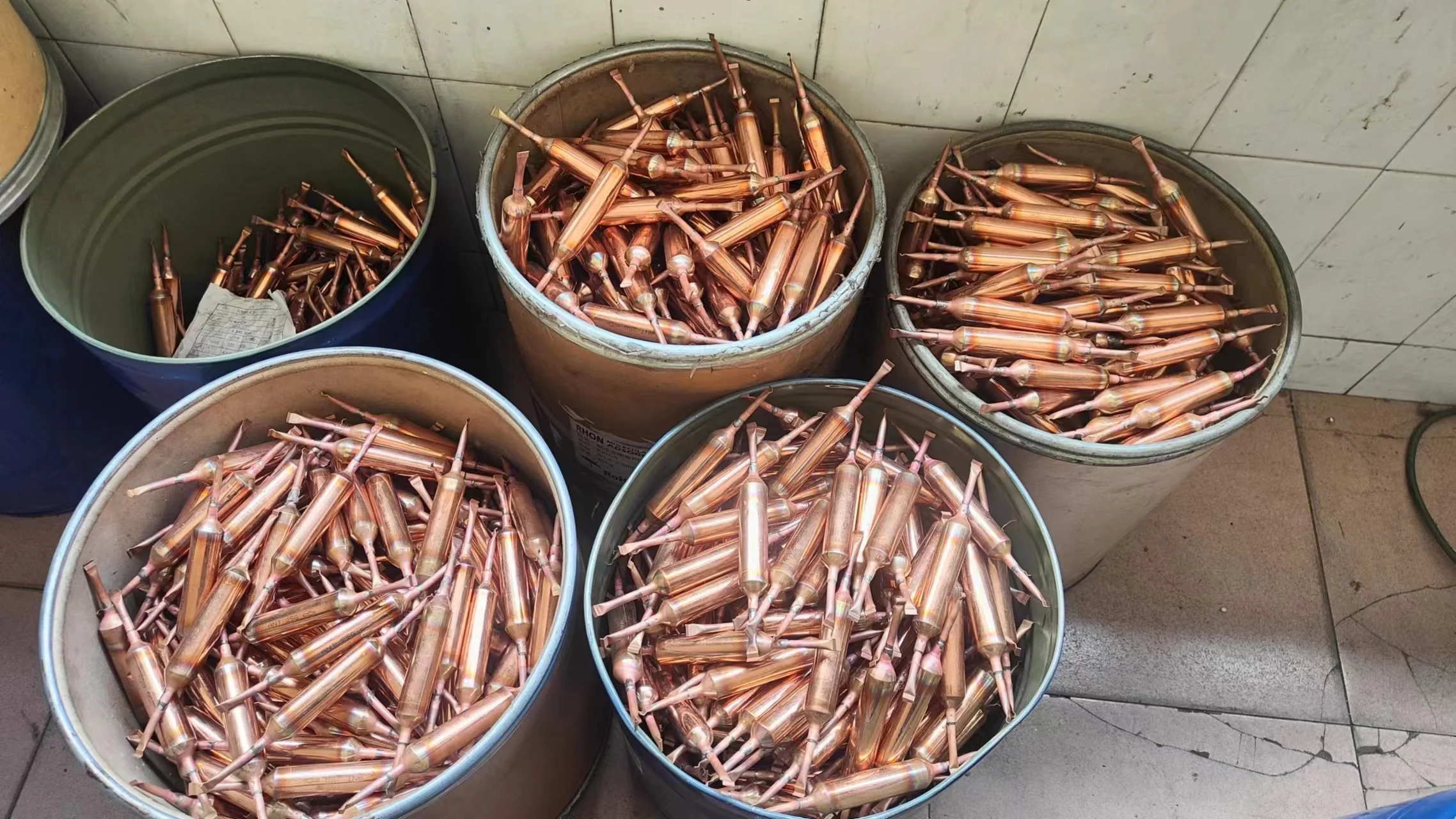 Welded Copper Spun Filter Drier Professional for HVAC Refrigeration Welded Extension Dryer Filter