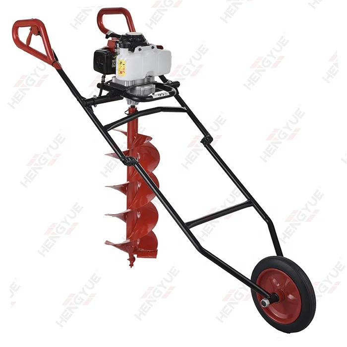 Manual Portable Hand Land  Earth Auger     Digging Machines   Ground Hole Digging Machines   Tree Planting Digging Machines