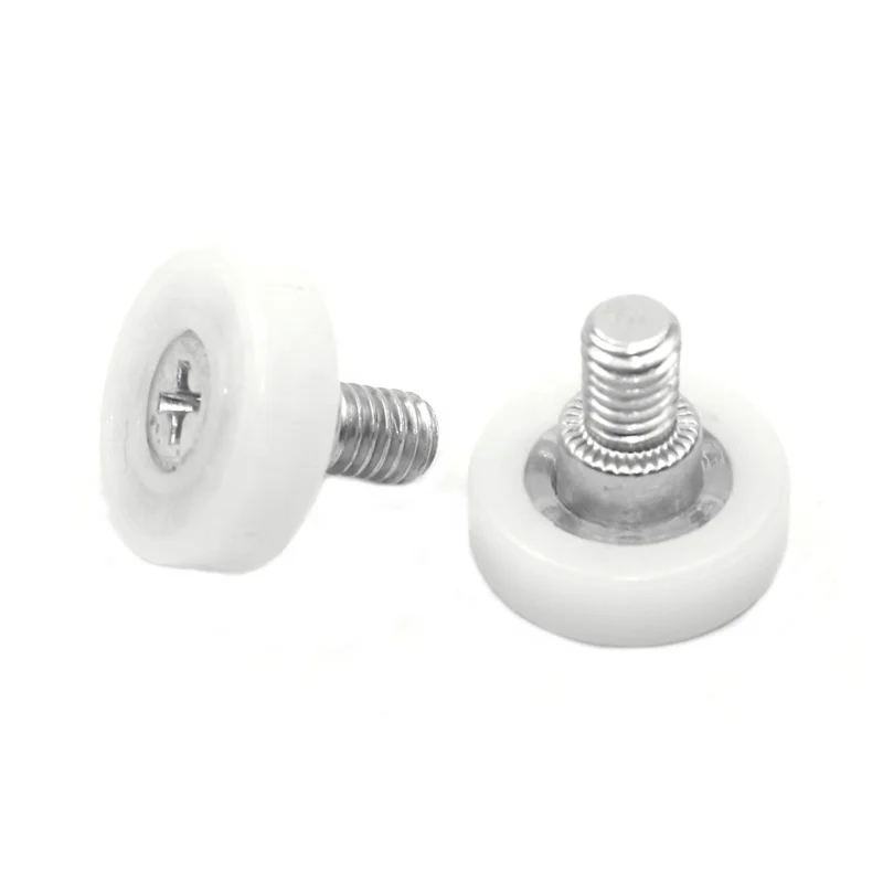 DR 22 nylon drawer slide with pulleys For sliding door system with nylon coated Drawer roller wheel