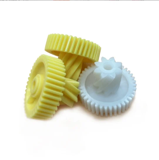Custom nylon gears abs injection molded plastic parts  customized gears plastic gears