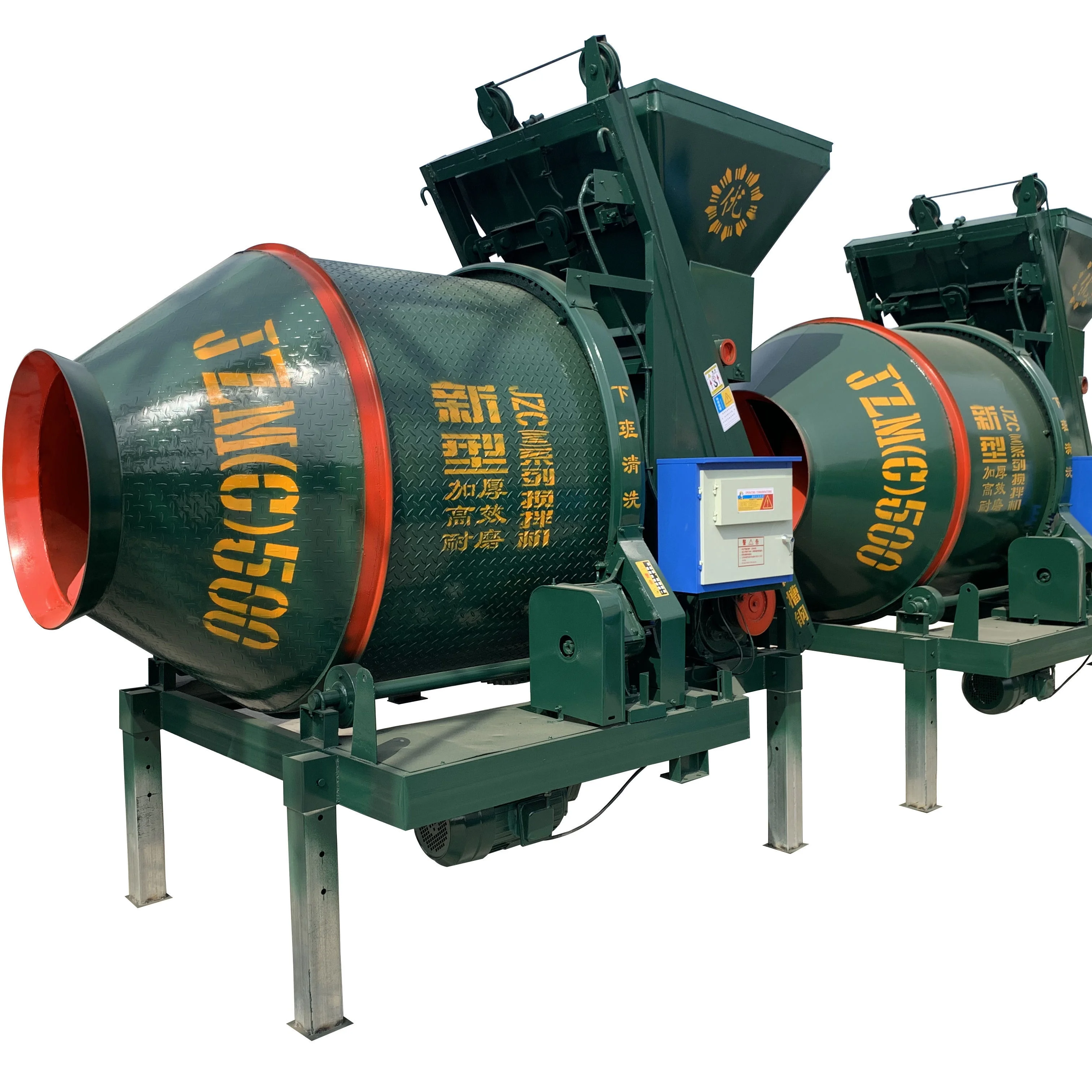 Electric Volumetric Concrete Mixer Machine Reverse Unloading Hopper Falling Type with Engine as Core Component Best Price India