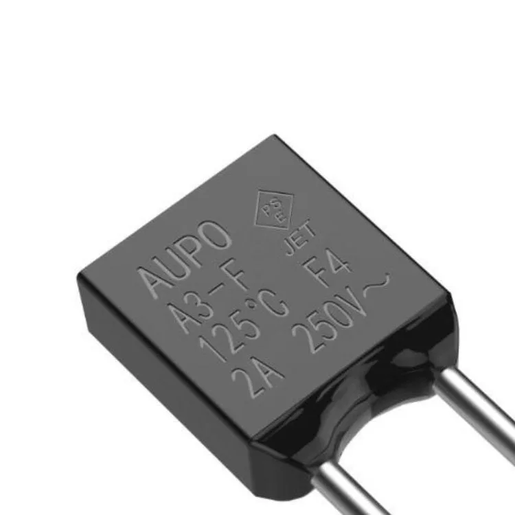 250 Volts 2 Amps aupo thermal cutoff fuse 2a 250v