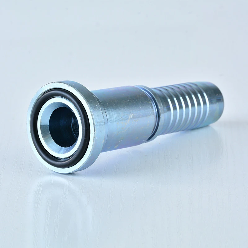87611 hydraulic hose flange joint high pressure hose assembly fittings 6000PSI heavy flange direct head