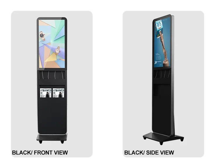 32 Inch Wireless Charging Station Android LCD Advertising Kiosk with Wifi