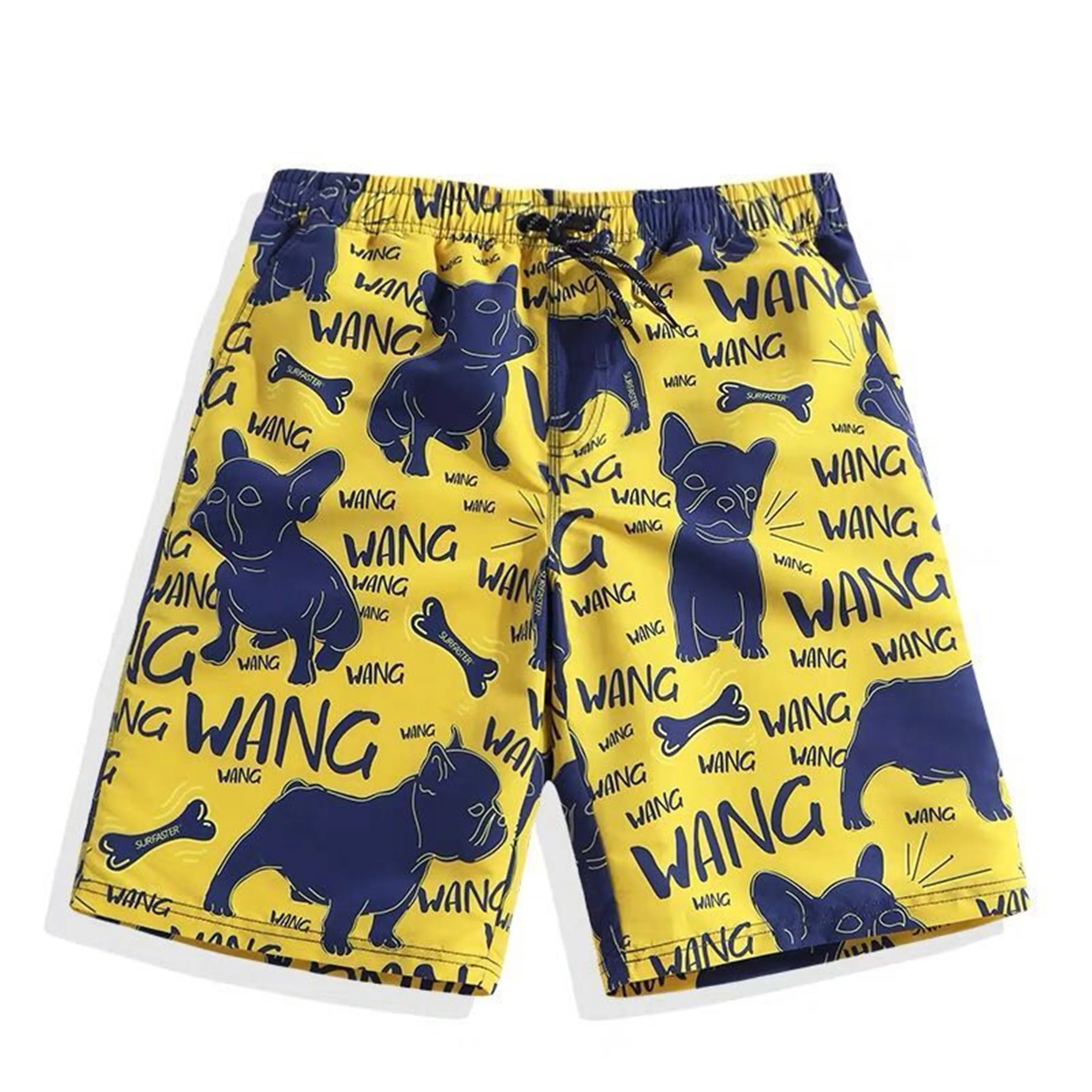 
New design 2021 lovely PET Printed peach skin 100% Polyester Fabric for beach pants Beachwear brushed fabric for clothing fabric 