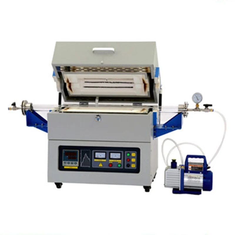 1200C 1400C 1700C Lab Single-Zone 1800C Max 80mm OD High Temperature Single Zone Tube Tubular Furnace