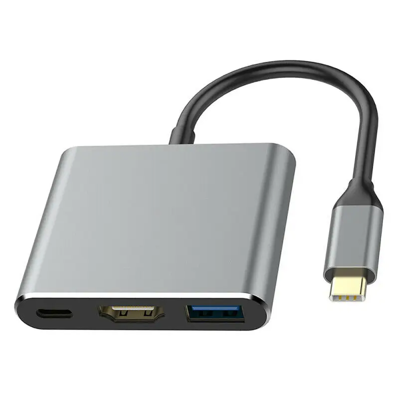  Кабель с разъемом типа C USB 3 1 к USB-C 4K HD 0 адаптер в хаб для Apple
