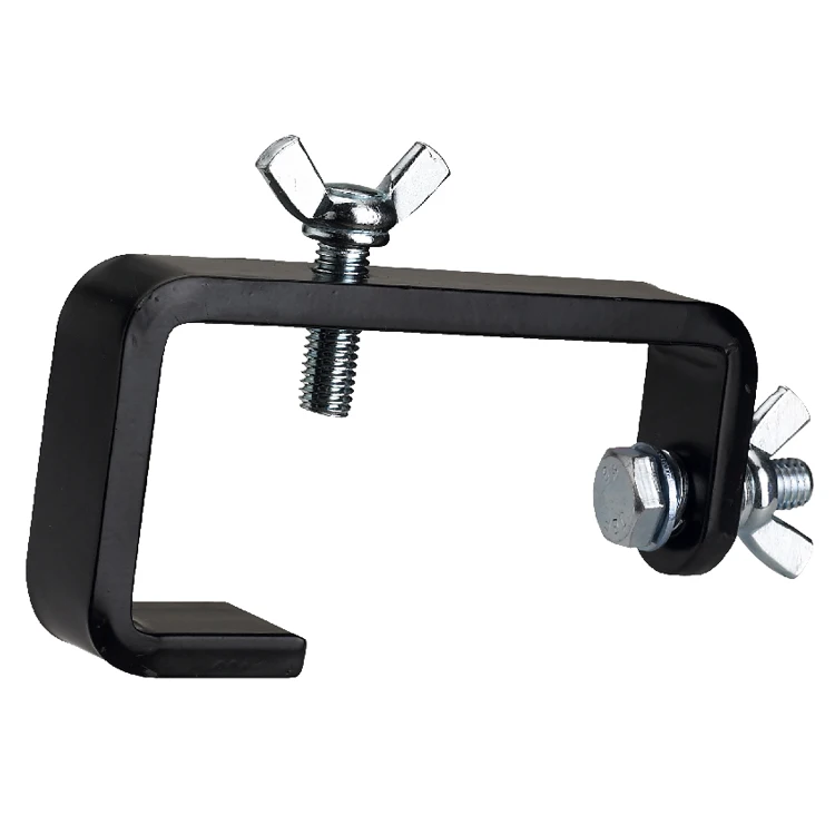 Heavy Duty 50mm Steel Truss G Clamp Hook Bracket for Lighting Gantry Steel clamp for square pipe