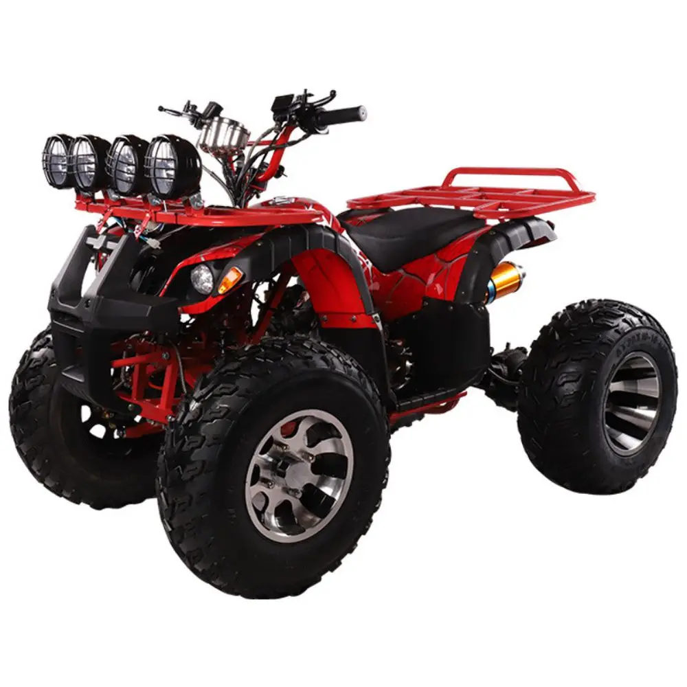 Beach wild field off-road big fat tire all terrain vehicle LED light strong climbing ATV UTV car mud truck four wheel motorcycle