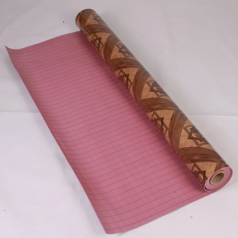 Low Price Wholesale Roll Sponge Flooring Covering Floor Mat 0.9mm Plastic Non-slip PVC Flooring