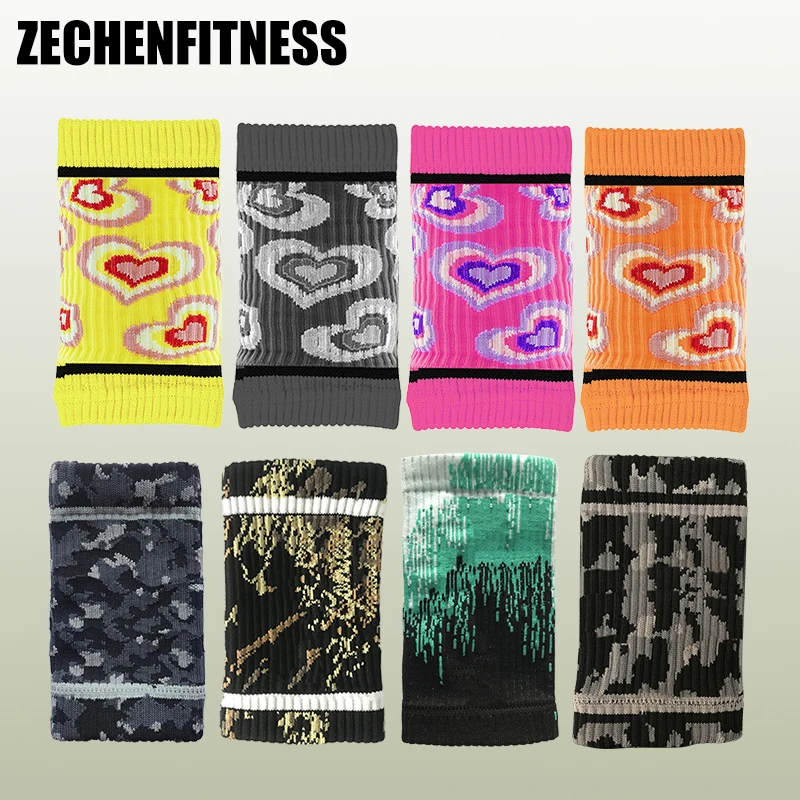 Customize various pattern and colors sports sweatband wristband
