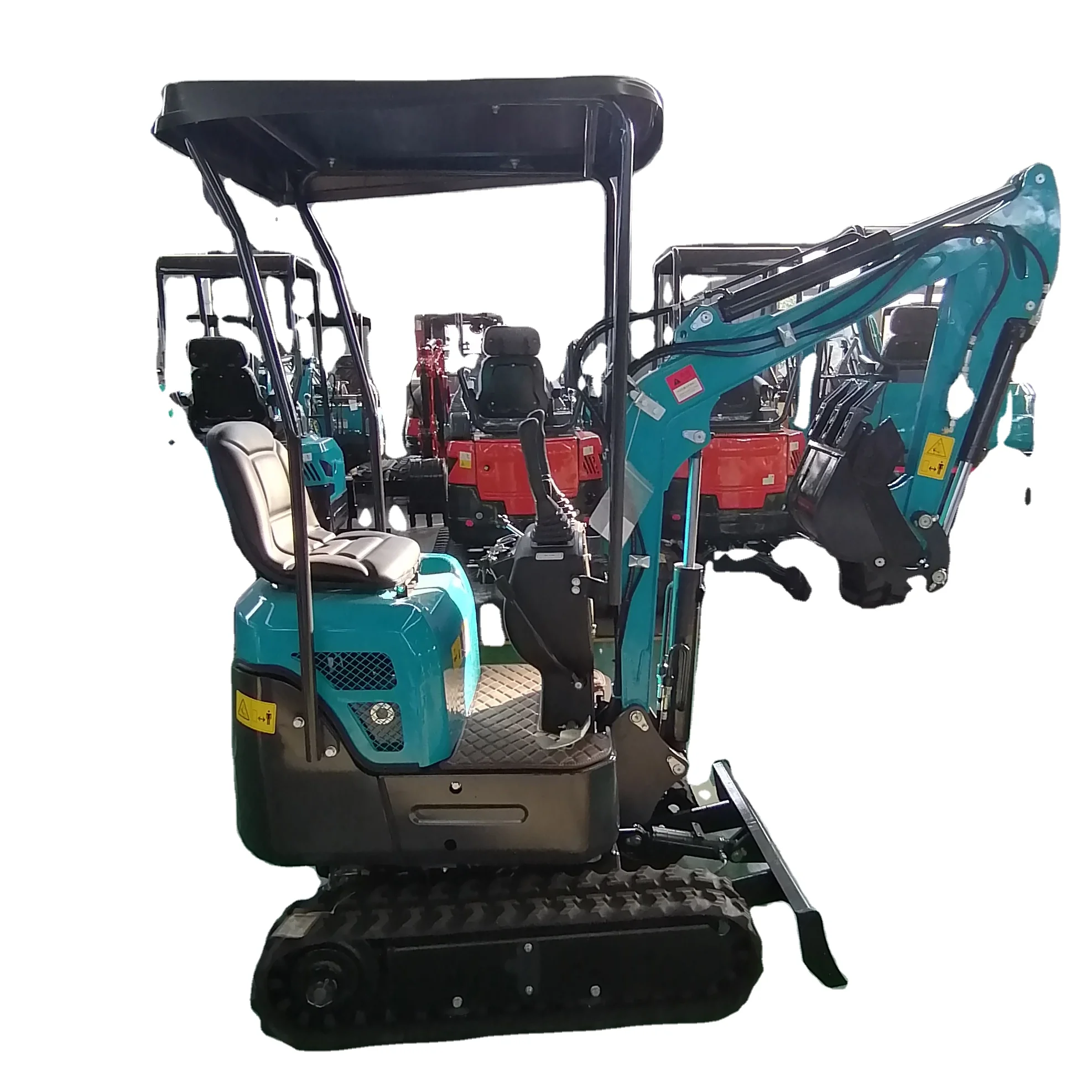 diesel engine small 1 ton 2t diggers small mini excavators for sale